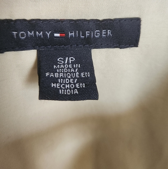 Tommy Hilfiger Button Up Khaki Belted Dress - Picture 5 of 5